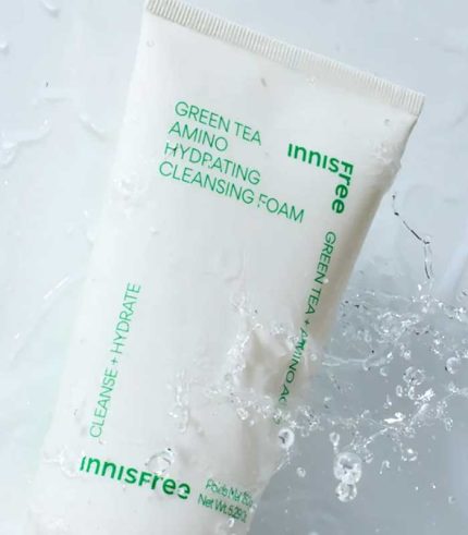 Innisfree Green Tea Amino Hydrating Cleansing Foam 150g