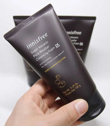 Innisfree Super Volcanic Pore Micellar Cleansing Foam 2X 150g