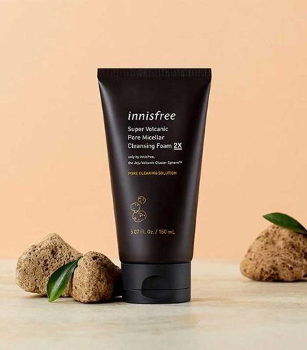 Innisfree Super Volcanic Pore Micellar Cleansing Foam 2X 150g