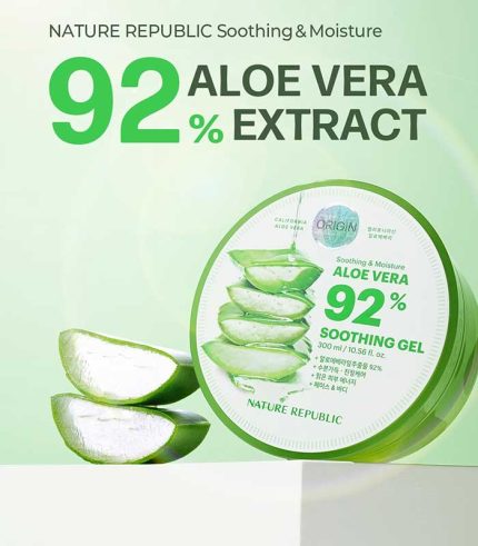 Nature Republic Soothing & Moisture Aloe Vera 92% Soothing Gel 300ml