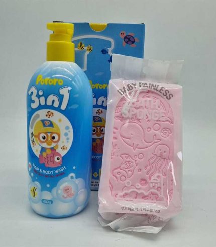 PORORO 3 in1 Hair & Body Wash 400g