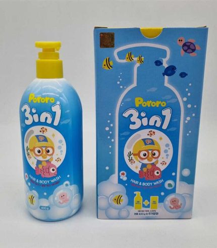 PORORO 3 in1 Hair & Body Wash 400g