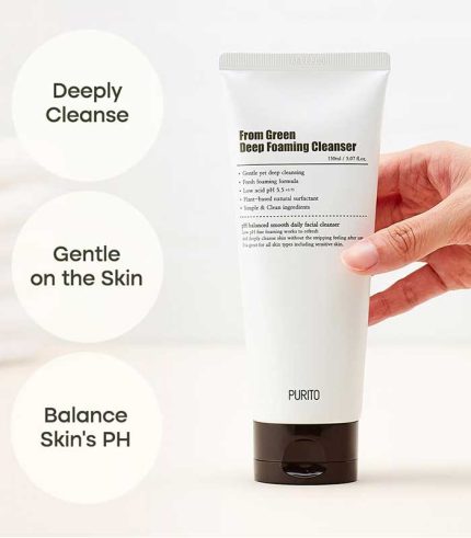 Purito From Green Deep Foaming Cleanser 150ml