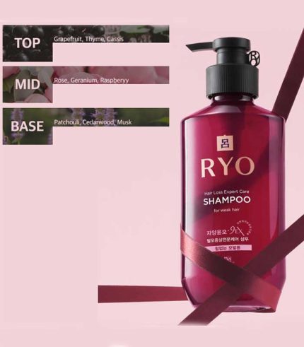 RYO Hair Loss Expert Care Shampoo For Weak Hair 400ml